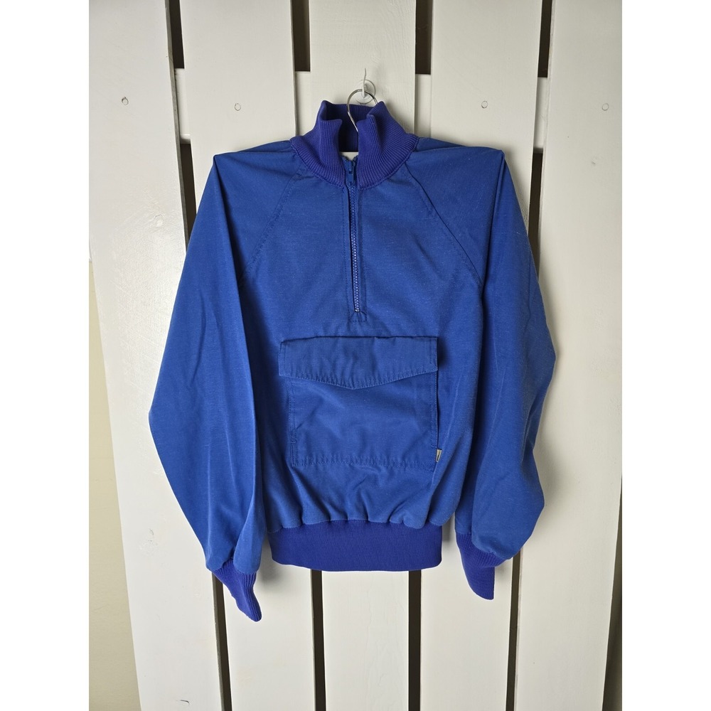 Vintage Mother‎ Karens Womens Sz XS / Youth XL Blue Pullover Windbreaker Jacket